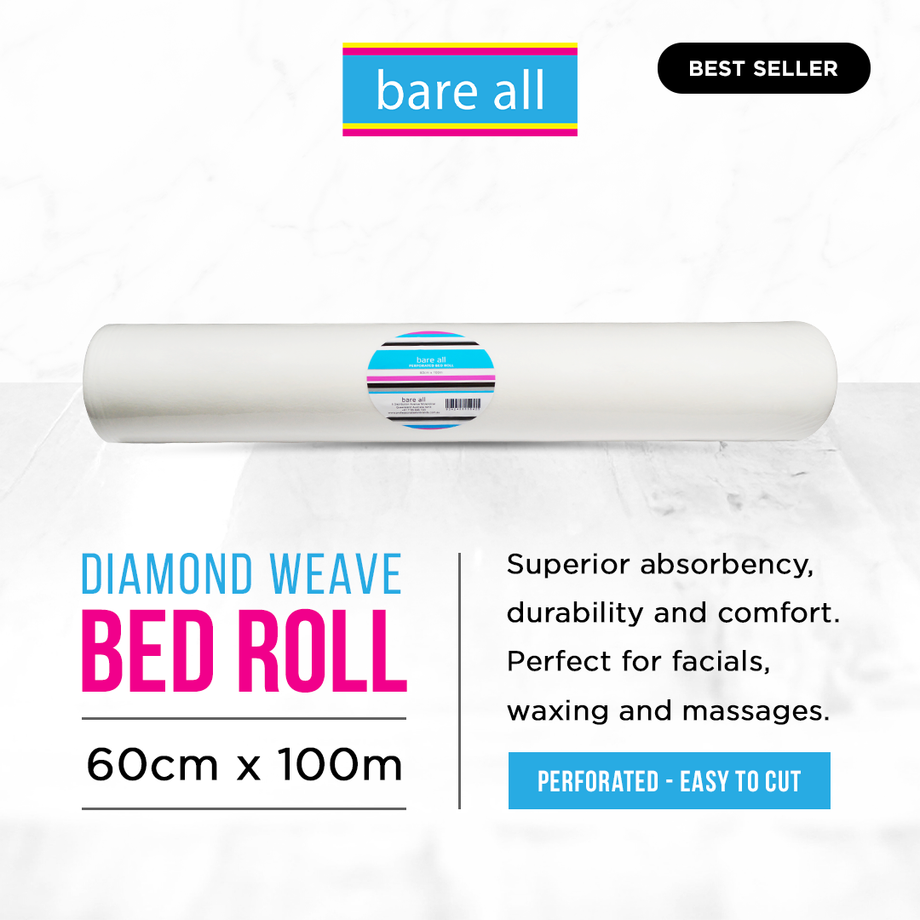 Bare All Diamond Weave Bed Roll 60cm x100m