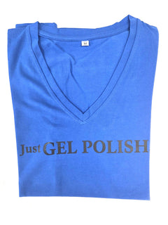 Just Gel Polish Blue T Shirt