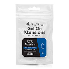 Artistic Gel On Xtensions Short Round Refill #6 50pk
