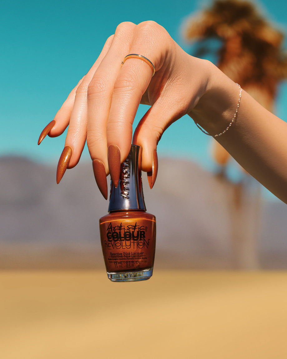 Artistic Nail Design Desert Eclipse Lacquer Sunbaked Dreams 15ml