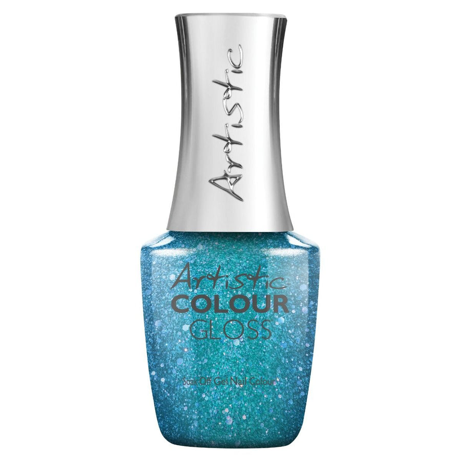 Artistic Nail Design Electric Euphoria Gel Blue Voltage 15ml