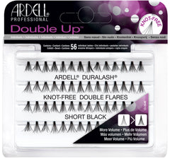 Ardell Lashes Double Up Knot-Free Double Flares - Short Black