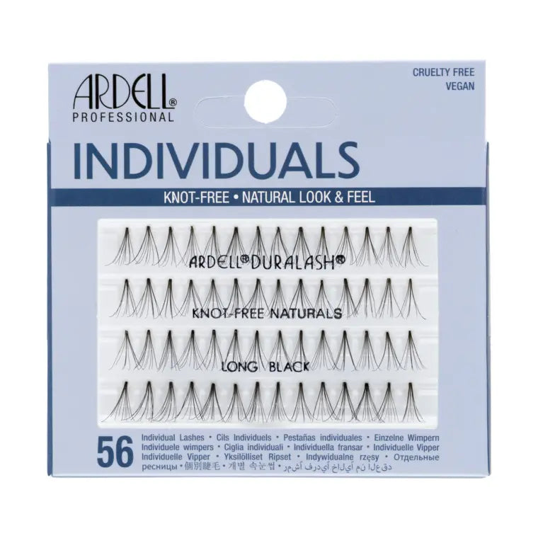 Ardell Lashes Individuals Knot Free Naturals Long Black
