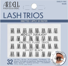 Ardell Lash Trios Knotted Flare Short Black