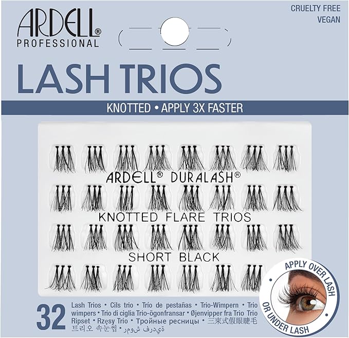 Ardell Lashes Triple Individuals - Short Black