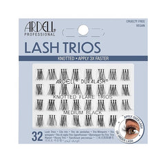 Ardell Lash Trios Knotted Flare Medium Black