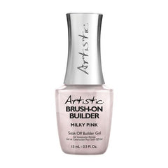 Artistic BRUSH-ON BUILDER GEL 15ML - MILKY PINK