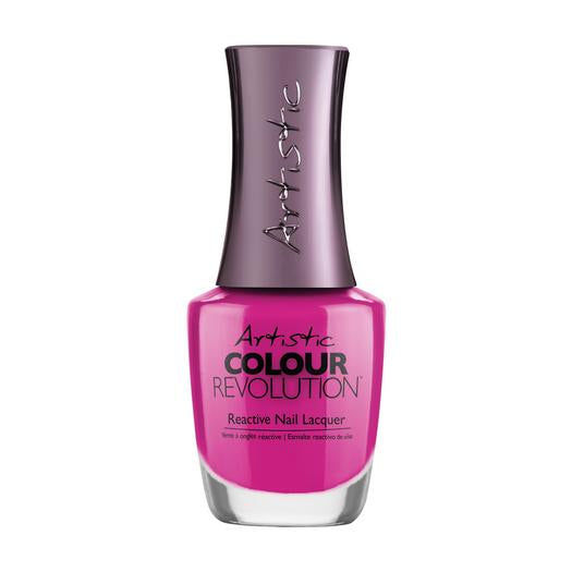 ARTISTIC NAIL LACQUER - SUNS OUT, TOP DOWN - HOT PINK CRÈME