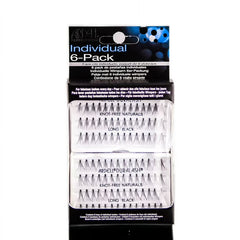 Ardell Lashes Individual 6-PK Knot Free Naturals - Long Black