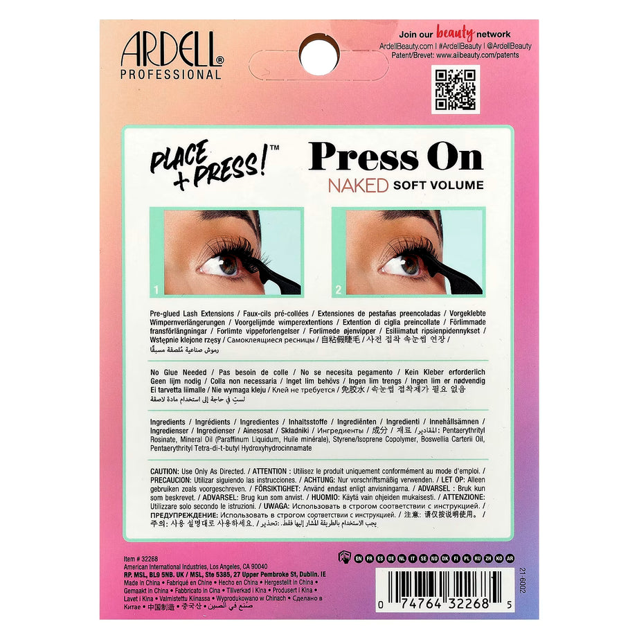 Ardell Naked Press On Extensions - Soft Volume