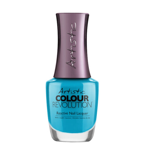 ARTISTIC NAIL LACQUER - JUST KICKN' IT - BLUE NEON