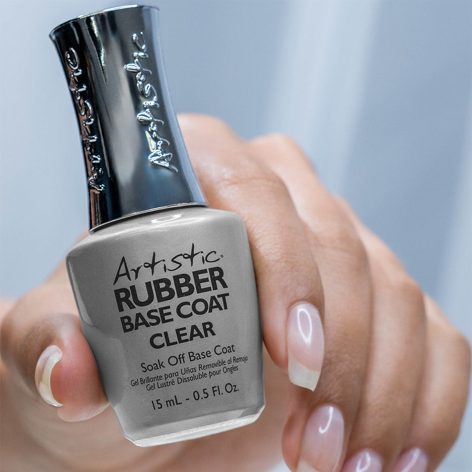 Artistic Clear Rubber Base Coat - 15ml