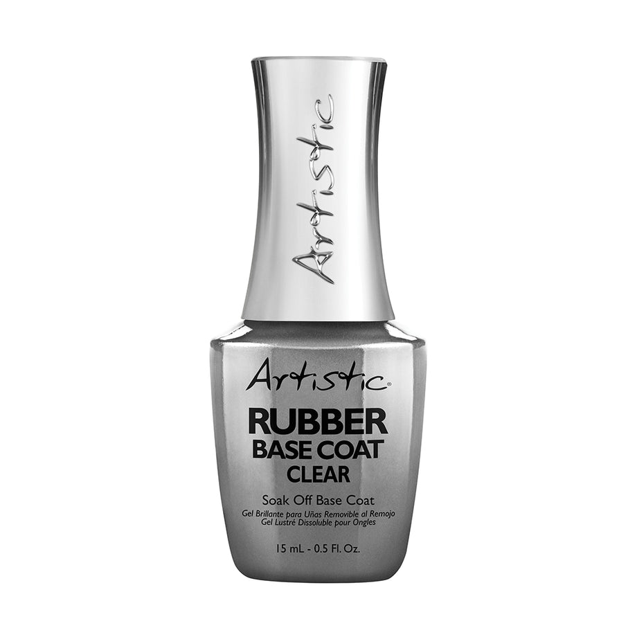Artistic Clear Rubber Base Coat - 15ml