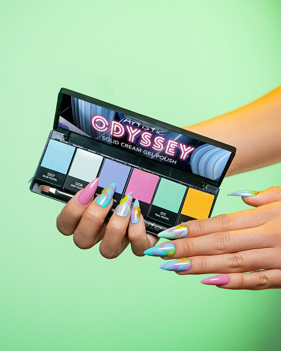 Artistic nail design 6 piece gel palette - Odyssey
