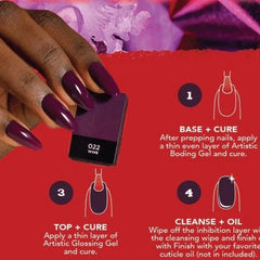 Artistic nail design 6 piece  gel palette - Nirvana