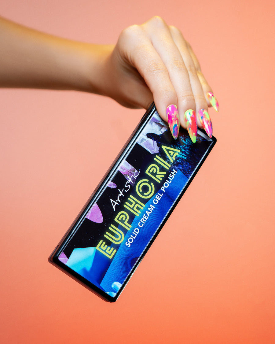 Artistic nail design 6 piece gel palette - Euphoria