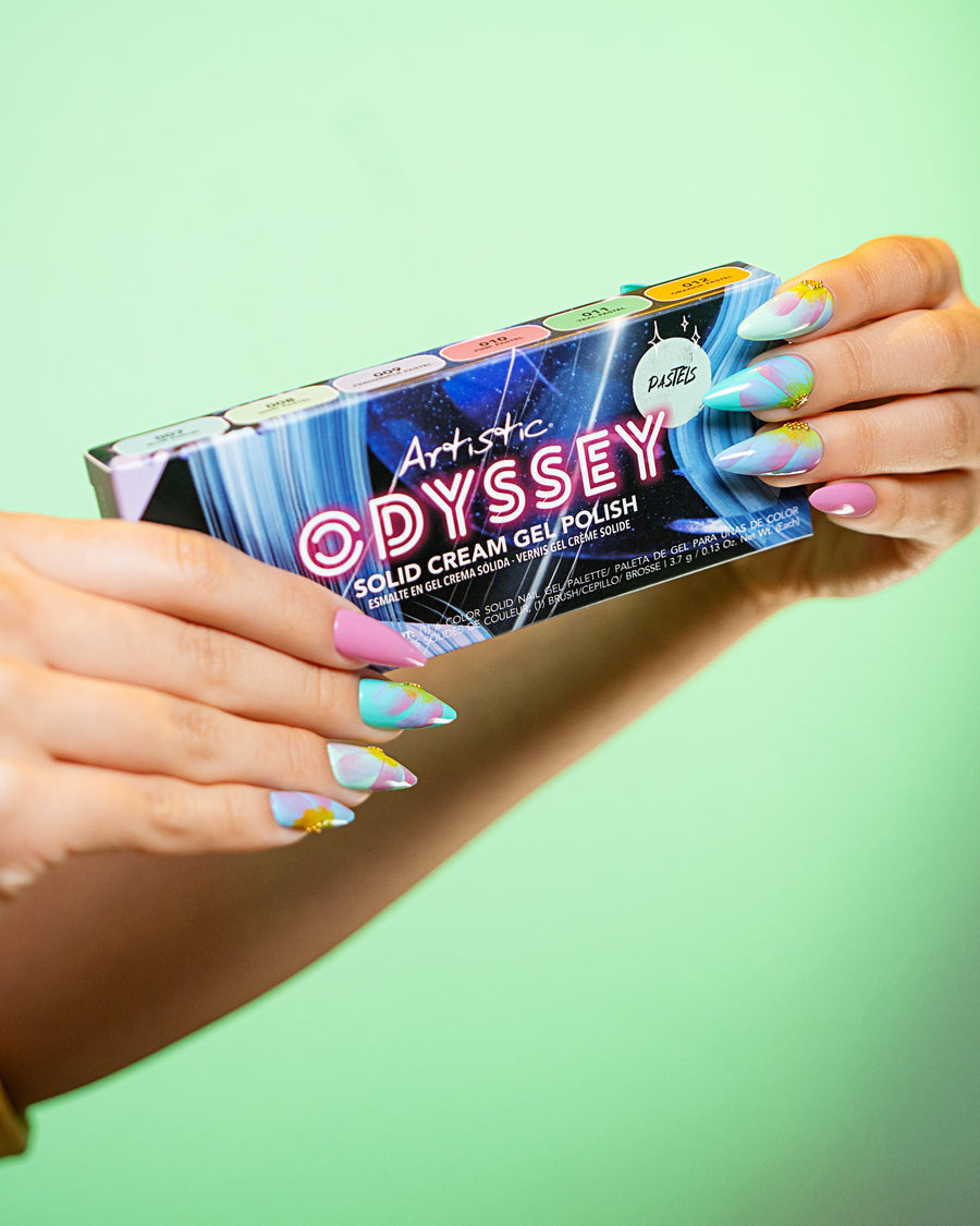 Artistic nail design 6 piece gel palette - Odyssey