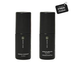 Brow Code Stain Pure Dye Dark Brown 15ml + Complimentary Mini Cream Oxidant 15ml