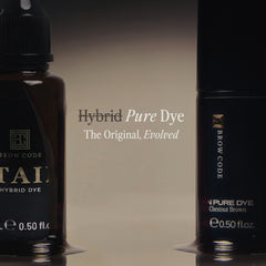 Brow Code Stain Pure Dye Ash Blonde 15ml (Buy 1, Get 1 Peroxide Crème Free)