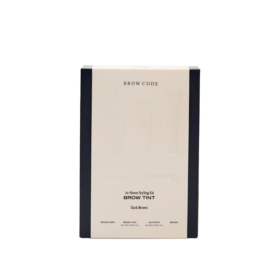 Brow Code Brow Tint Kit - Dark Brown