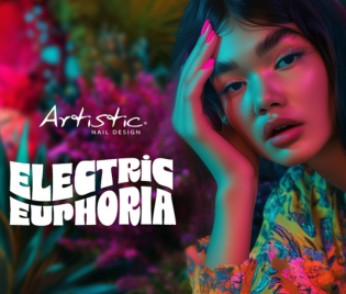 Artistic Nail Design Electric Euphoria: Summer 2026 Colour Collection