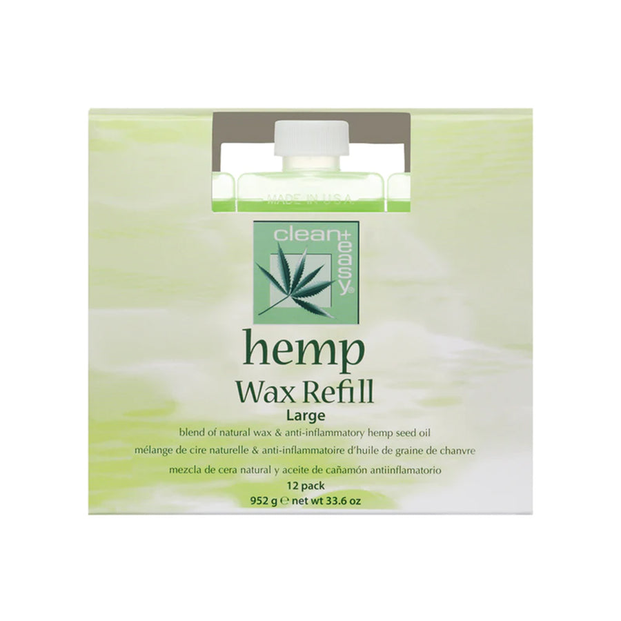 Clean & Easy Hemp Wax Refill 12 pack