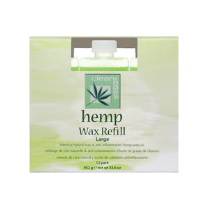 Clean & Easy Hemp Wax Refill 12 pack