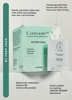 Contours Rx B5 Eyelid Prep Pad (30 Pack)