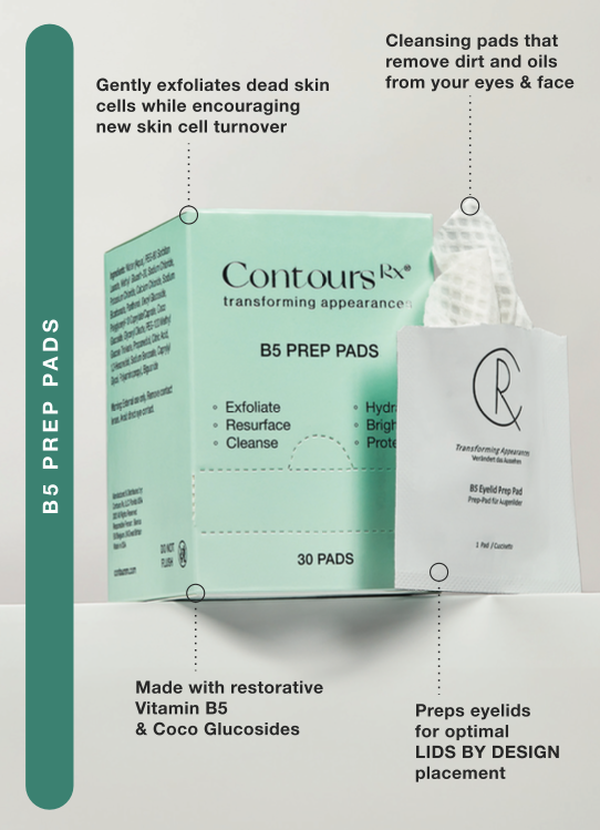 Contours Rx B5 Eyelid Prep Pad (30 Pack)