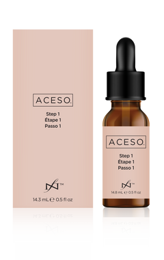 Famouns Names Aceso Step One 14.8ml; Powered By Natural Bio-Actives.