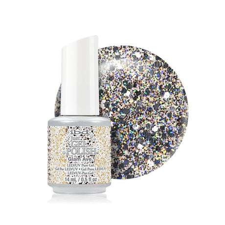 ibd Just Gel Polish 14ml - Glam Ave (Glitter)