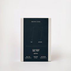 Brow Code Brow Gel Tint Kit - Light Brown