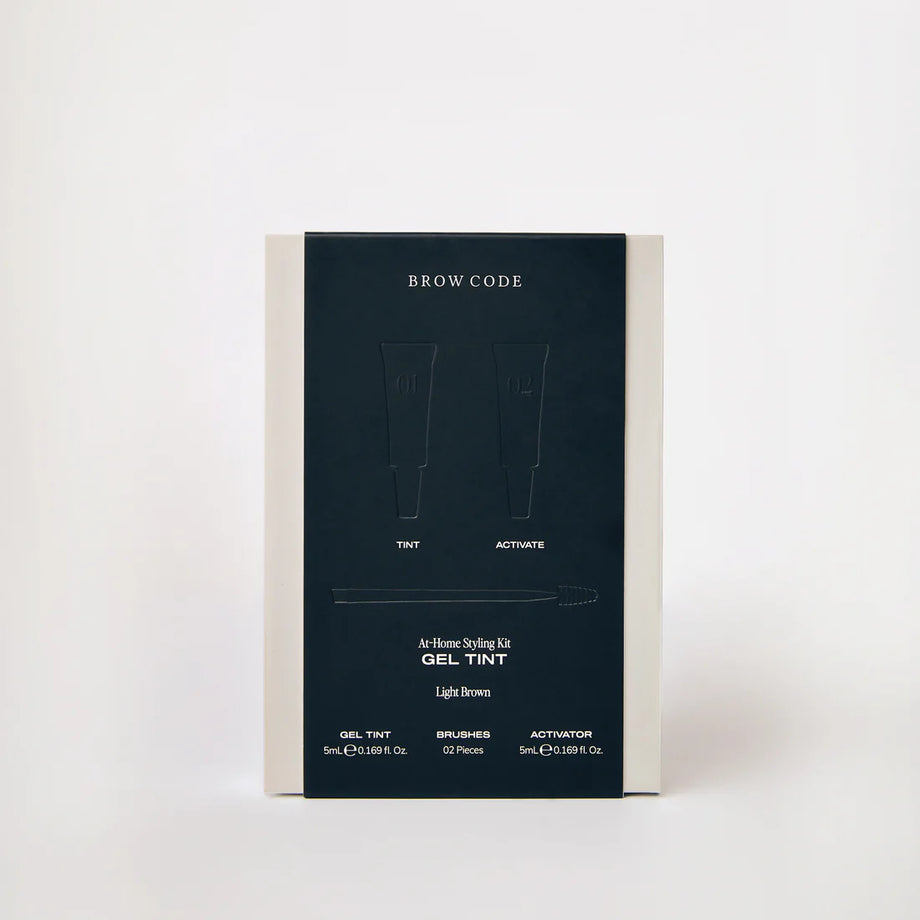 Brow Code Brow Gel Tint Kit - Light Brown