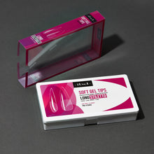 Load image into Gallery viewer, ibd Soft Gel Tips - Long Stiletto 504 Tips / 12 Sizes
