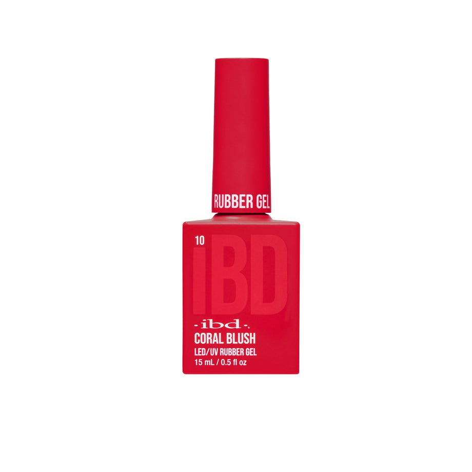 ibd Rubber Gel Coral Blush 15ml
