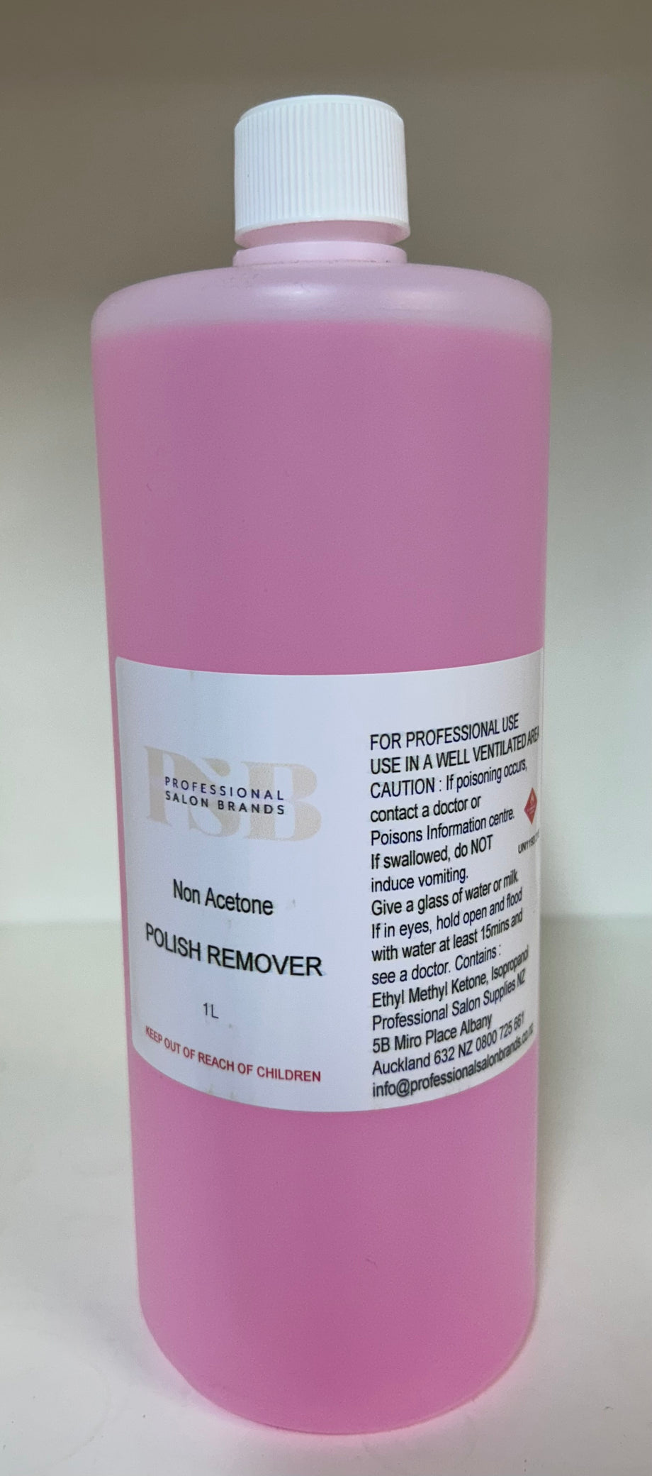 NON-ACETONE Remover 1 Litre