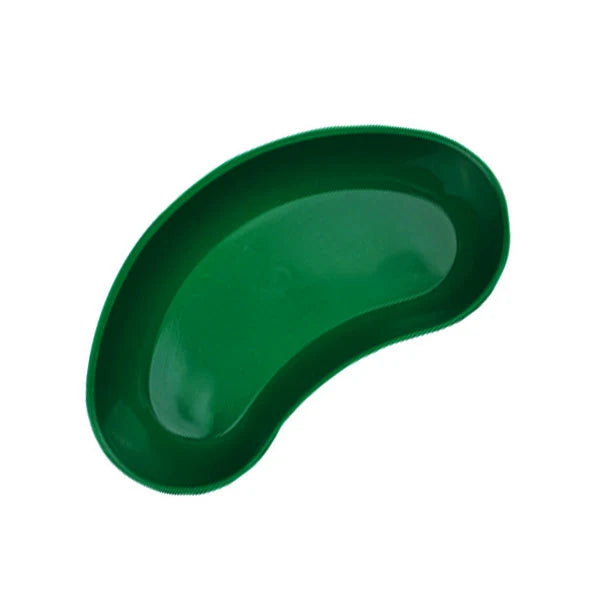 KIDNEY DISH GREEN PLASTIC