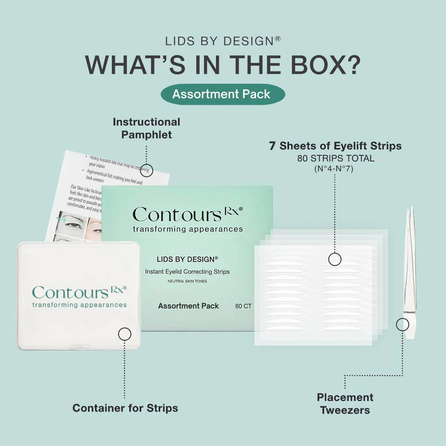 Contours Rx Assortment Pack (80 Strips)