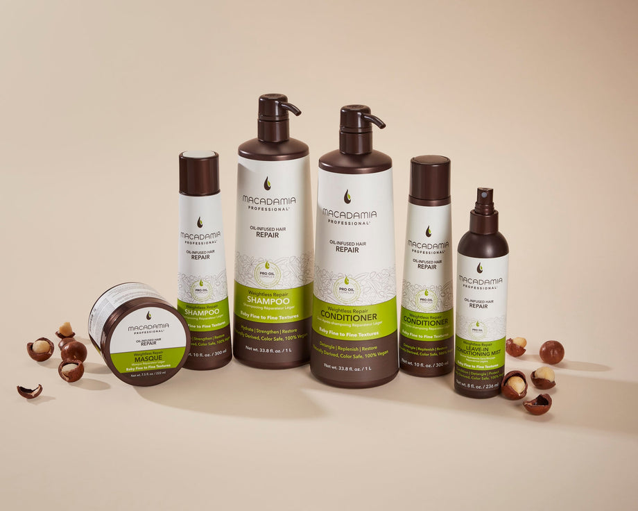 Macadamia Weightless Repair Shampoo 1L