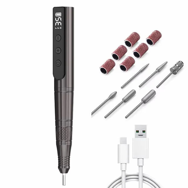 Switch Funky Pro Pen Nail Drill - Black