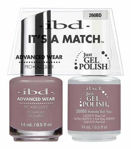 ibd Just Gel Polish & Advanced Wear Duo - Nobody But You