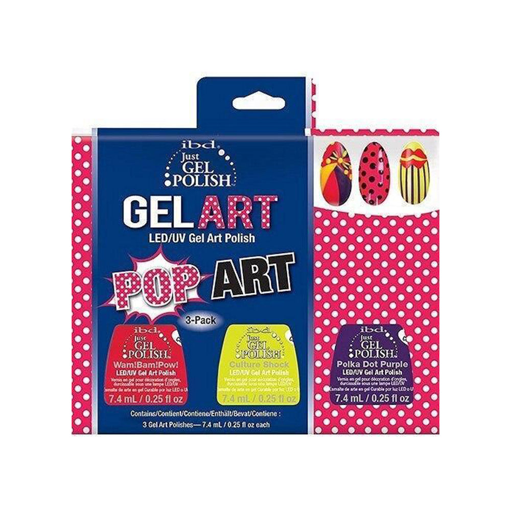 IBD Gel POP Art - 3 Pack