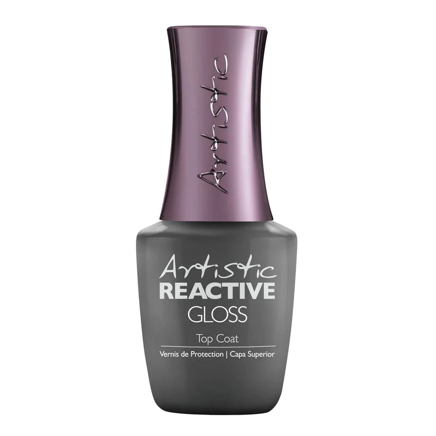 Artistic Colour Revolution Reactive Gloss Top Coat Lacquer 15ml