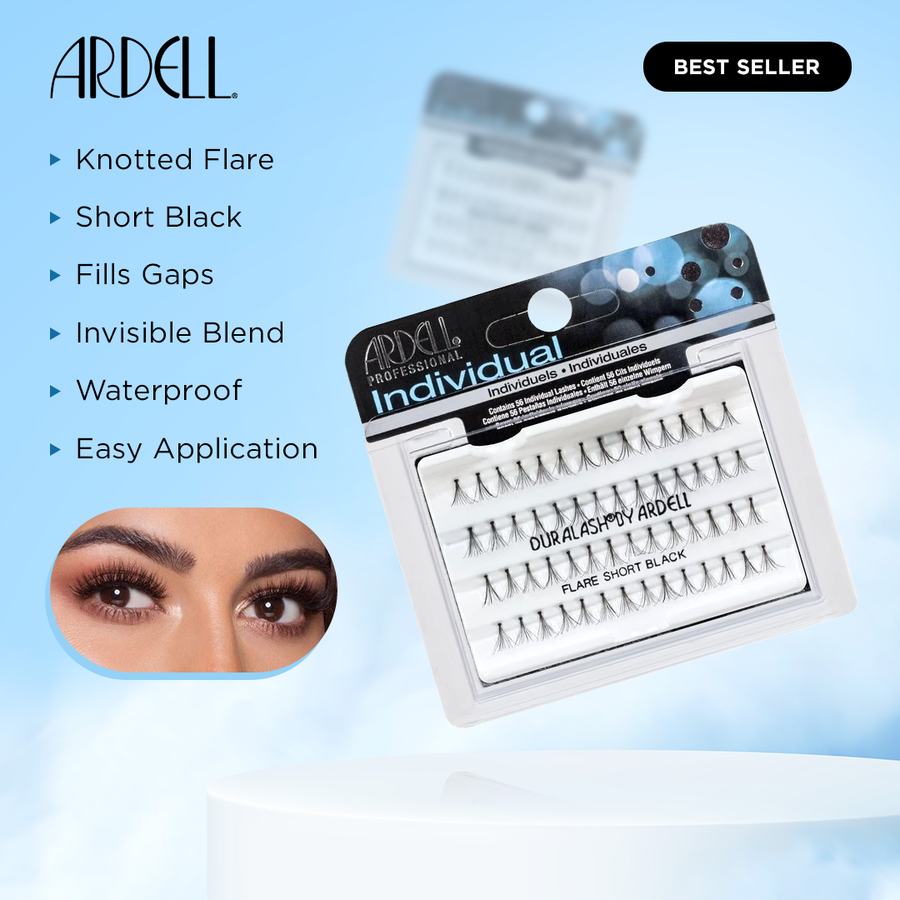 Ardell Lashes Individual Flare - Short Black