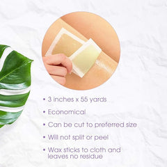 Satin Smooth Waxing Strips Non-Woven Cloth Roll 50m