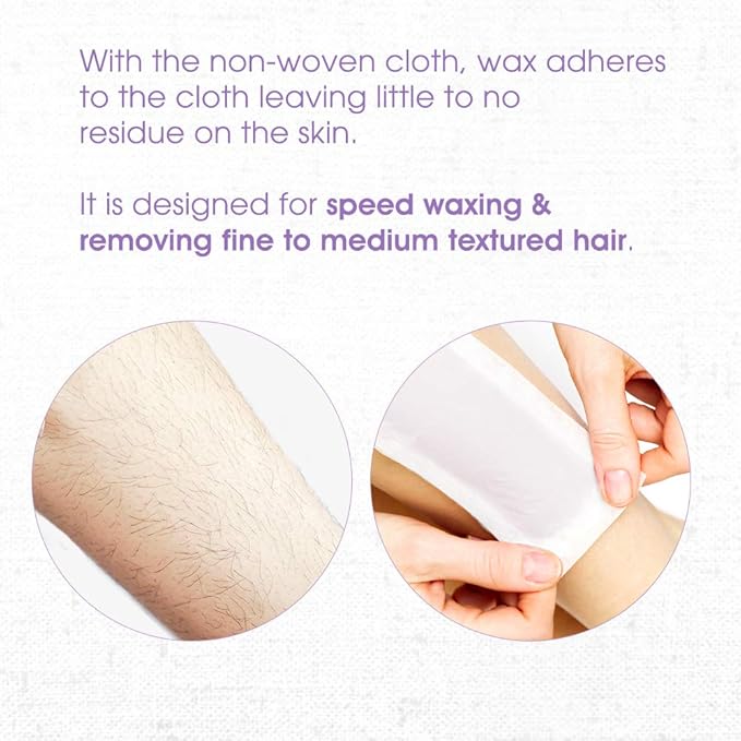 Satin Smooth Waxing Strips Non-Woven Cloth Roll 50m