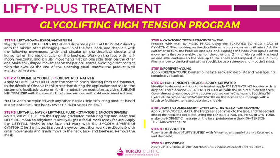 Donna+ Face LIFTY PLUS GLYCOLIFTING HIGH TENSION KIT