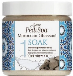 Gena Pedi Spa Moroccan Ghassoul Cleansing Mineral Soak 115g