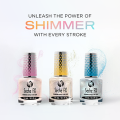 Seche FX Diamond Effect Top Coat Blue