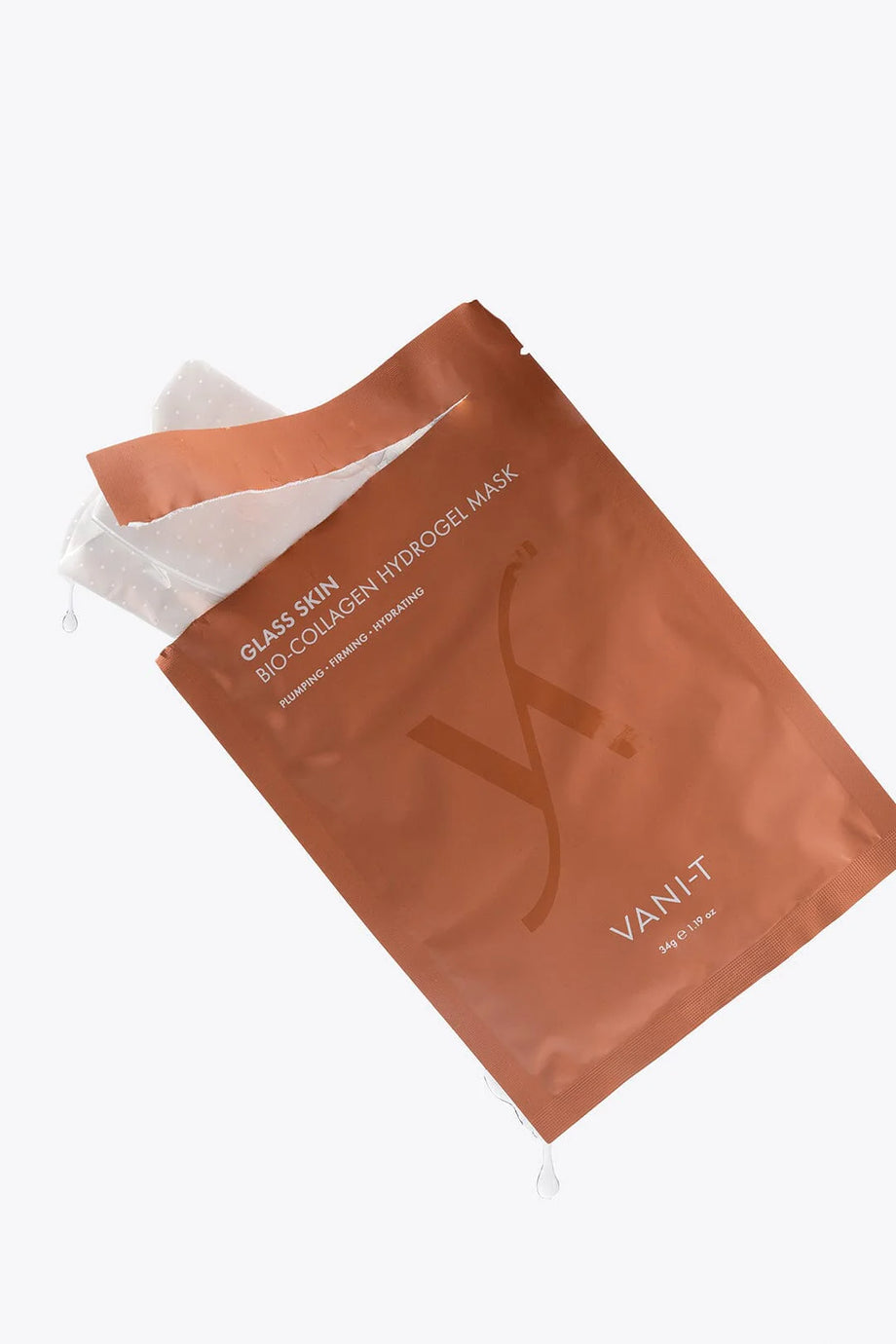 Vani-T Glass Skin Bio-Collagen Hydrogel Mask 4 PK